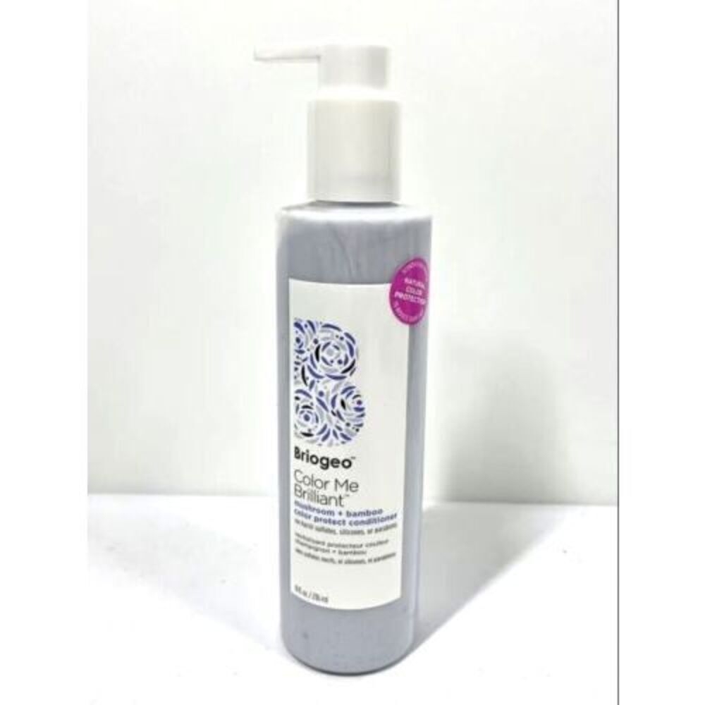 Briogeo Color Me Brilliant Mushroom + Bamboo Protect Conditioner 8 oz Pump New!